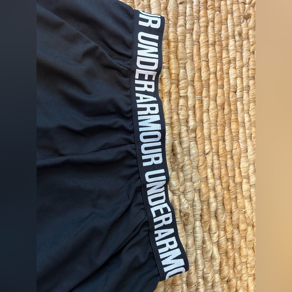🏋️♂️UNDER ARMOUR Black Athletic Shorts Size Small - Picture 4 of 6